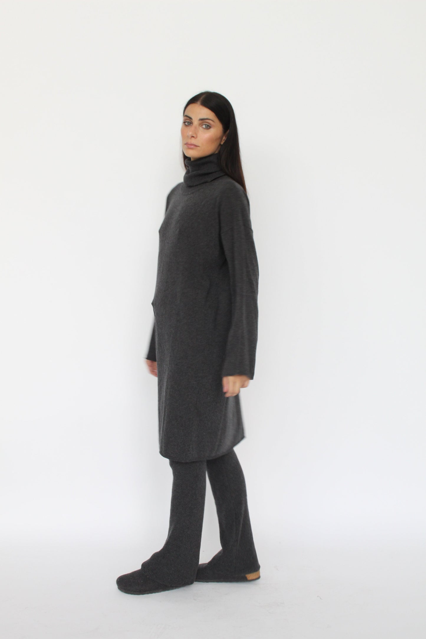 Pantalone in maglia in misto Cashmere - Angela
