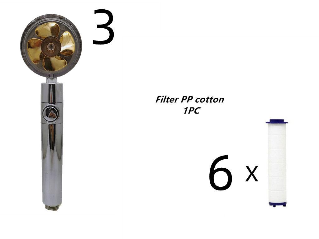 Revitalizing High-Pressure Water-Saving Shower Head