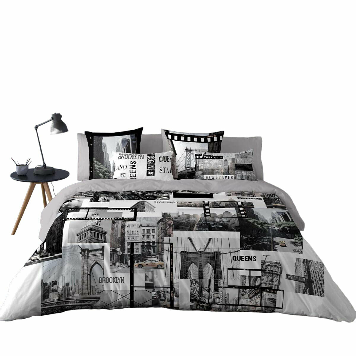 Nordic cover Naturals DOWNTOWN Super king 3 Pieces 260 x 220 cm-0
