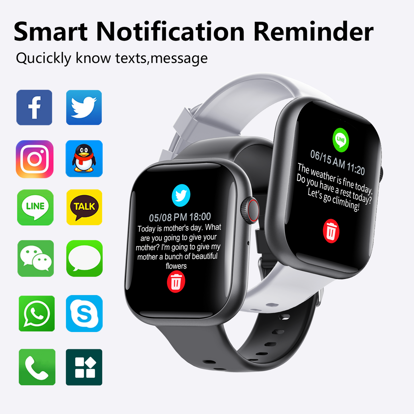 Smart Watch for Men Women Health: blood sugar monitor blood lipids Uric acid