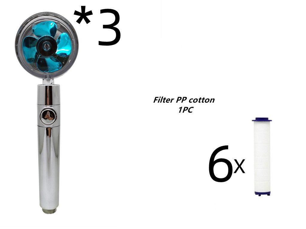 Revitalizing High-Pressure Water-Saving Shower Head