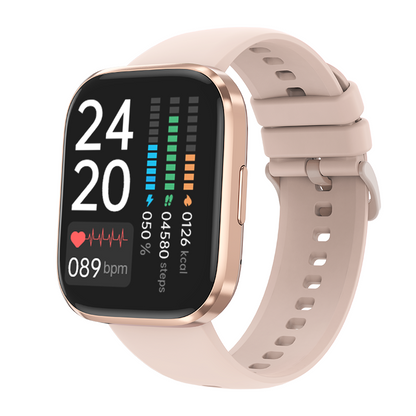 Smart Watch 1.96"HD Smartwatches for Men Women (Answer/Make Calls), 100+ Sport Modes with Fitness Tracker Watch, Heart Rate/Sleep Monitor