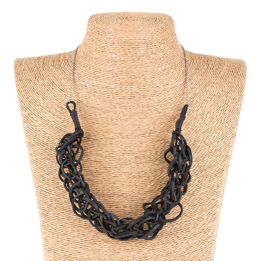 Bundle Recycled Rubber Necklace