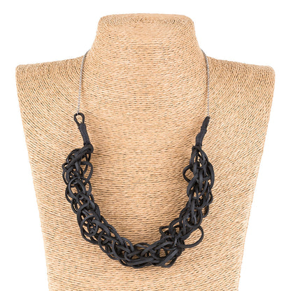 Bundle Recycled Rubber Necklace