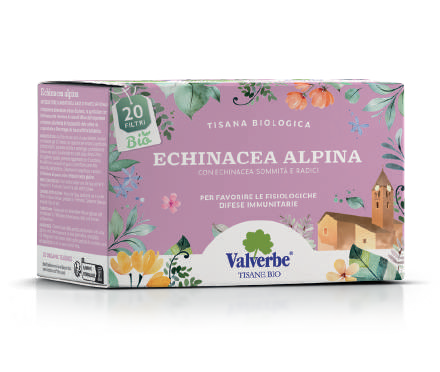 Valverbe organic Echinacea Alpina herbal tea-30g-20filters