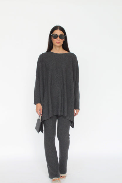 Pantalone in maglia in misto Cashmere - Angela