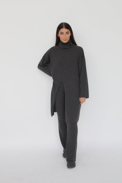 Pantalone in maglia in misto Cashmere - Angela