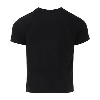 Black T-Shirt with Oil Rig