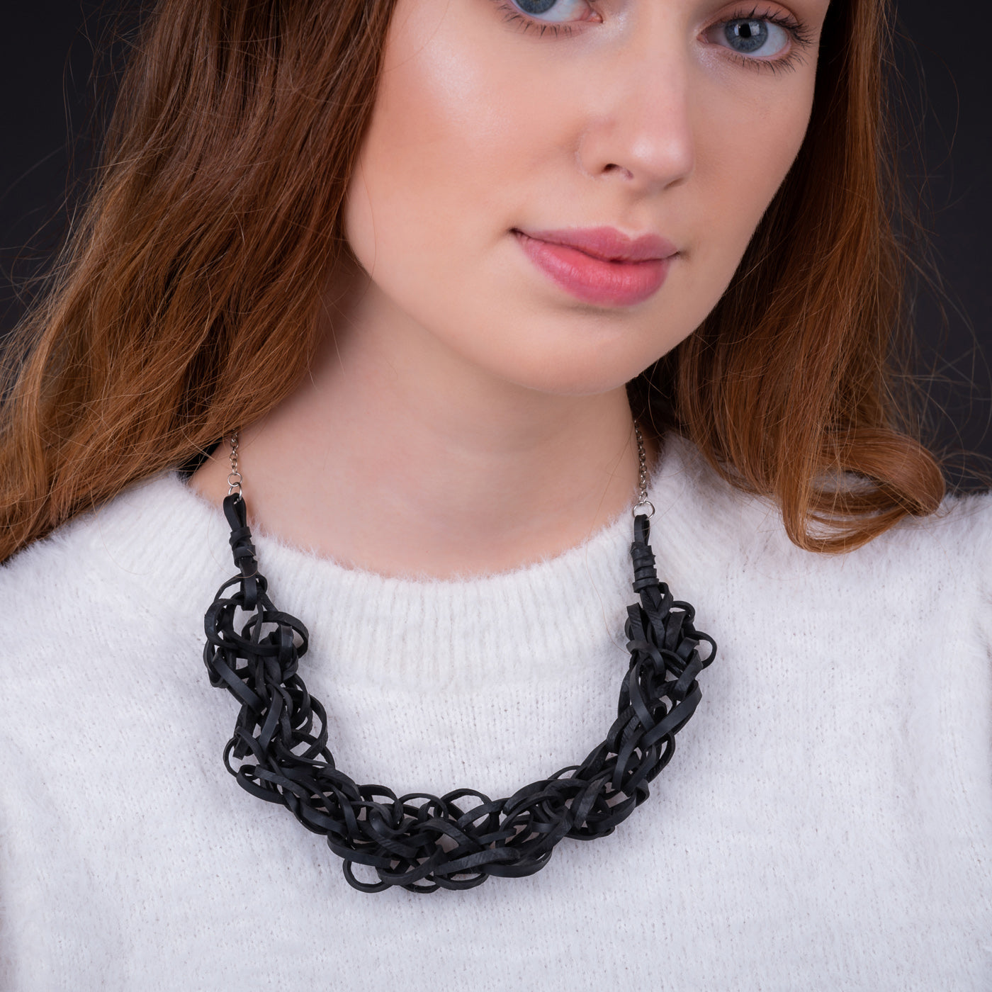 Bundle Recycled Rubber Necklace