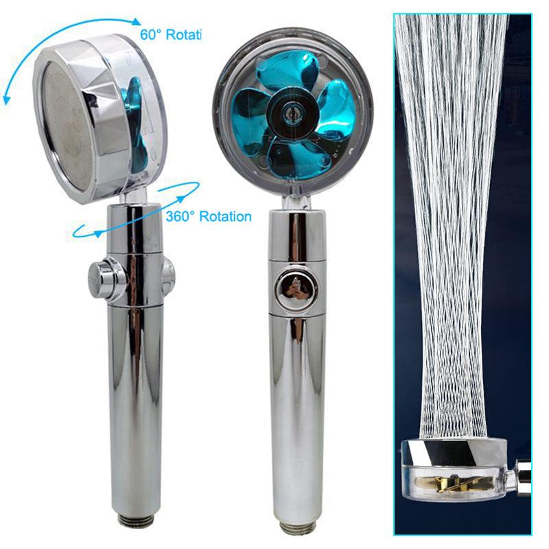 Revitalizing High-Pressure Water-Saving Shower Head