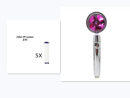 Revitalizing High-Pressure Water-Saving Shower Head