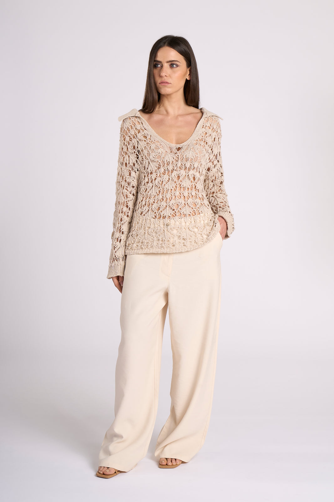 Crochet Maxi Polo - Ines