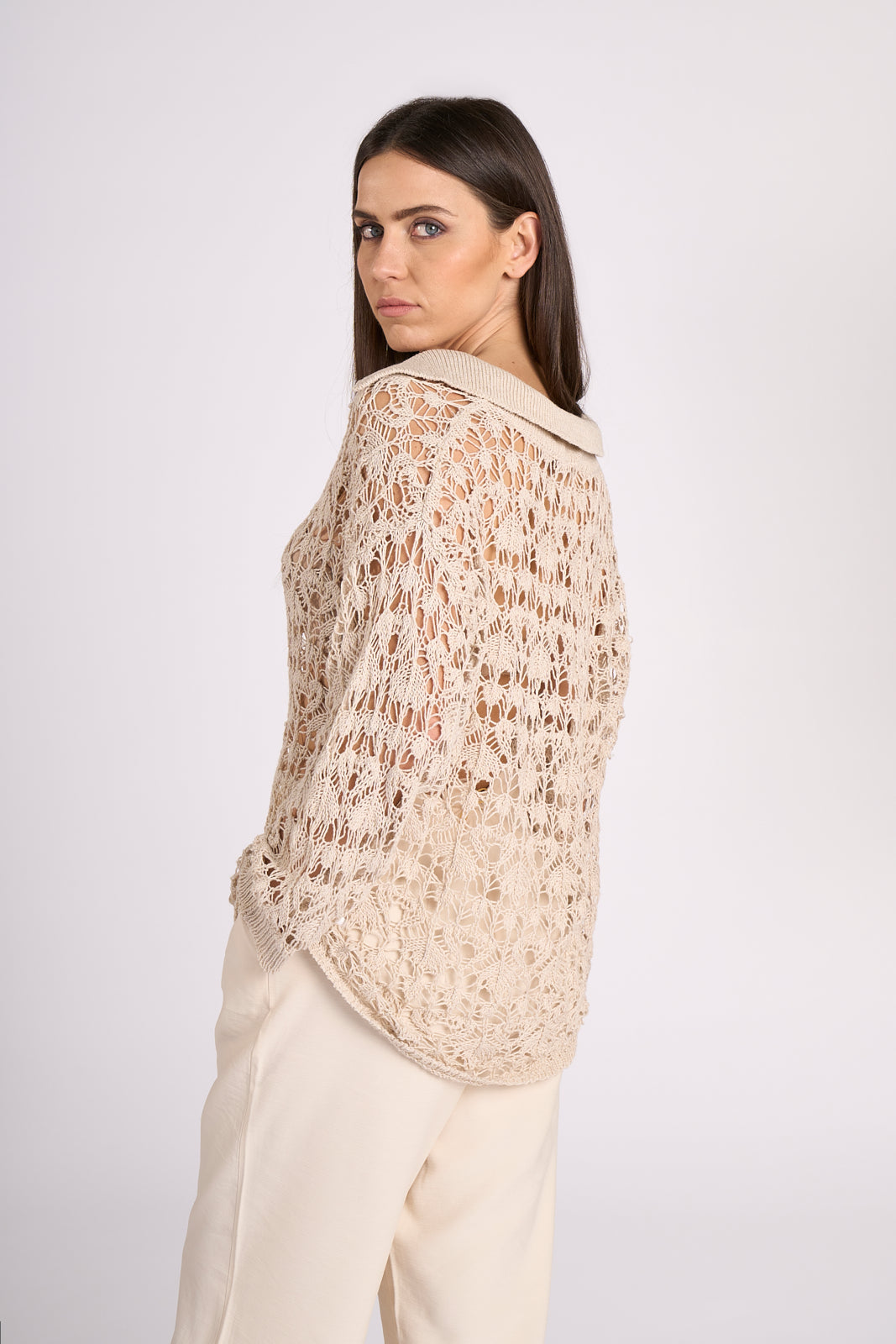 Crochet Maxi Polo - Ines