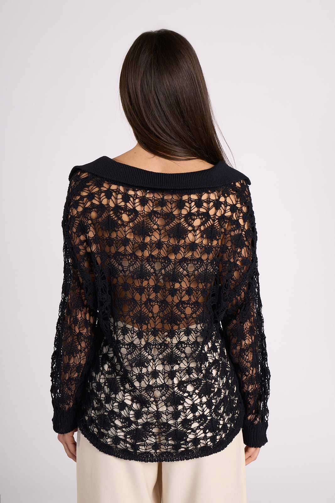 Crochet Maxi Polo - Ines