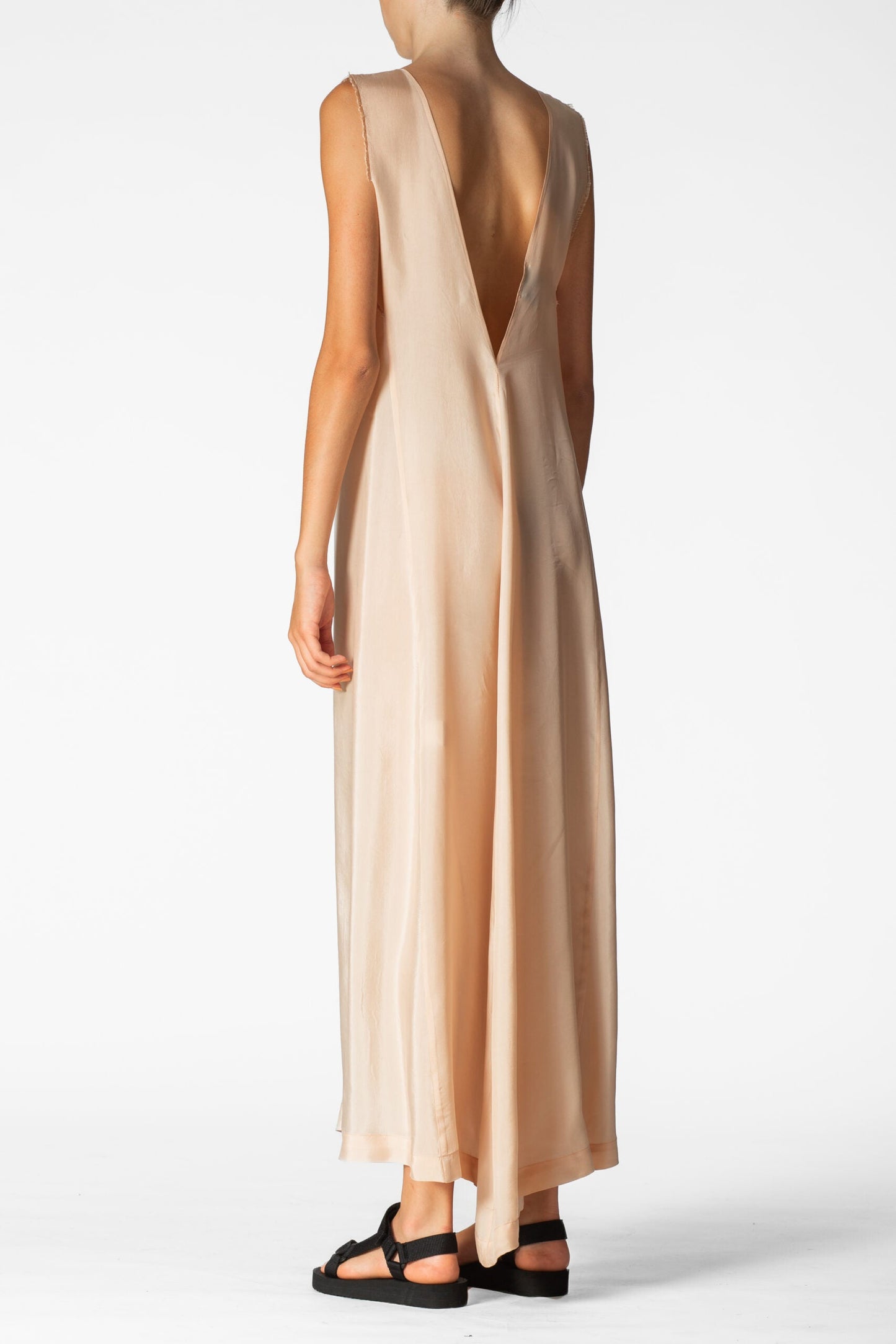 HOUMI DRESS 100% BEMBERG Cyclamen/Powder Pink-5
