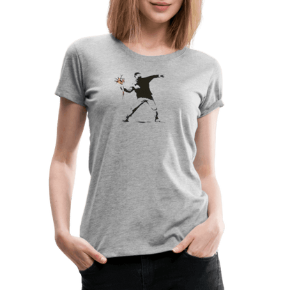 Banksy Flower Thrower Artwork T-Shirt