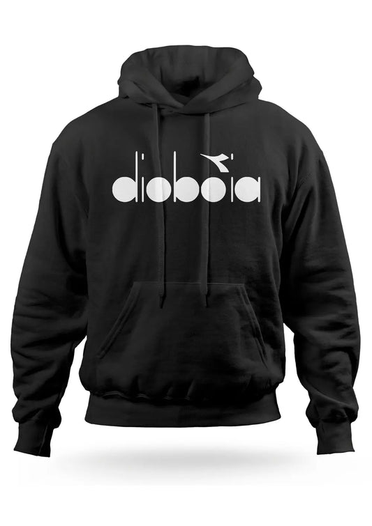 Felpa Con Cappuccio Dioboia Logo Fake Diadora-0