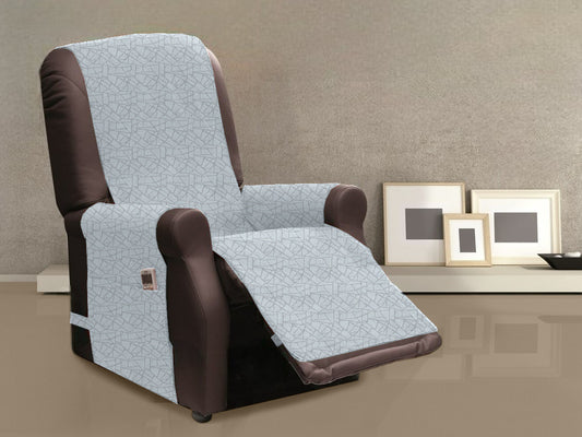 Salvapoltrona RELAX (copripoltrona) - ROMA grigio