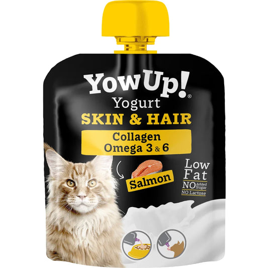 YowUp! Yogurt al Salmone per Gatti – Pelo Lucido e Cute Sana
